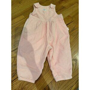 BABY BGOSH PINK CORDUROY OVERALLS VINTAGE 18 MONTHS GIRL